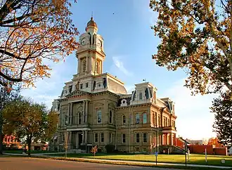 Madison County courthouse in لندن، اوهایو