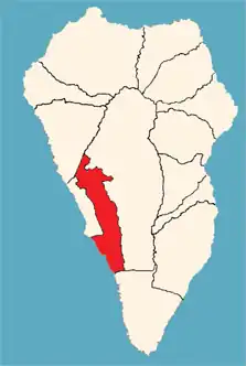 موقعیت Los Llanos de Aridane