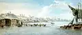 The harbor of Loviisa in 1808 by Gavril Sergeyev