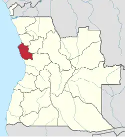 Luanda, province of Angola