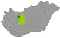 موقعیت ناحیه مور در نقشه