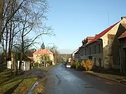 Mšecké Žehrovice at winter