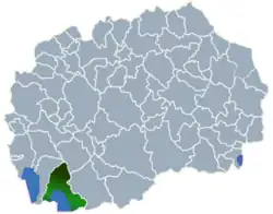 موقعیت Municipality of Resen