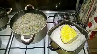 پخت برنج به سبک ایرانی