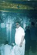 ایرج ملک‌حسین‌پور در زینبیه، سوریه