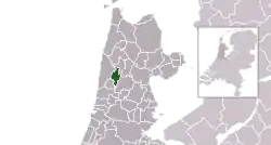 Location of Alkmaar