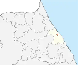 موقعیت گانگ‌نونگ