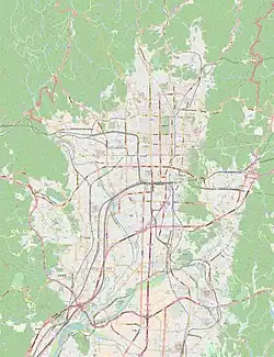 موزه ملی کیوتو در Kyoto city واقع شده