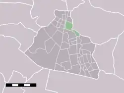 Wormerveer in the municipality of Zaanstad.