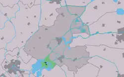 موقعیت ترهرن در نقشه