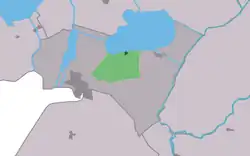 موقعیت اوسترزی در نقشه