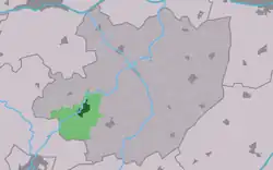 موقعیت ووملز در نقشه