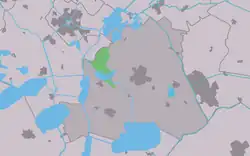 موقعیت بورنزواخ در نقشه