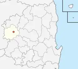 موقعیت Sangju