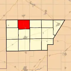 موقعیت ناحیه واپلا، شهرستان دویت، ایلینوی در نقشه