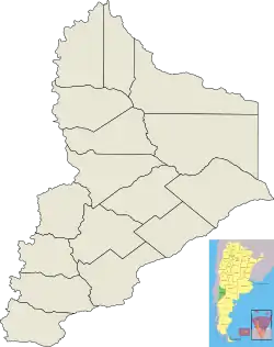 سان مارتین د لوس آندز در Neuquén Province واقع شده