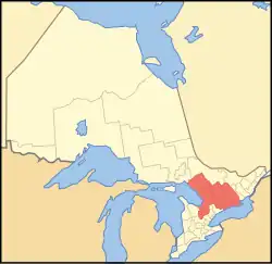 موقعیت انتاریوی مرکزیCentral Ontario