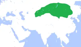 Located in Central- East Asia