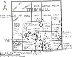 Municipalities and townships of Trumbull County