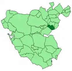 Location of Ubrique
