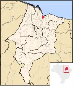 Location of São Luís
