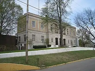 Lee County Courthouse in Marianna, March 2012