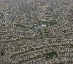 Residential developments dominate the landscape of Maricopa.