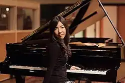 Marika Takeuchi at piano