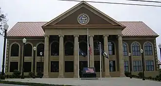 Marion County courthouse in Lebanon, Kentucky