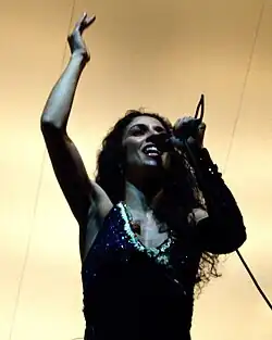 Marisa Monte live in 2012.