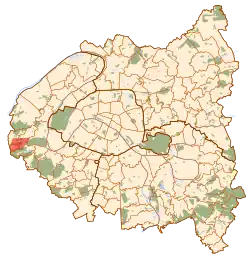 Paris and inner ring départements