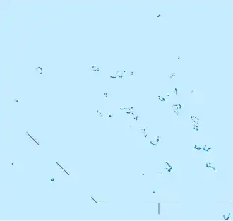 جزیره جمو در جزایر مارشال واقع شده