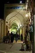 بازارچه مروی در شب