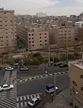 نمایی از بالای بوستان طاها