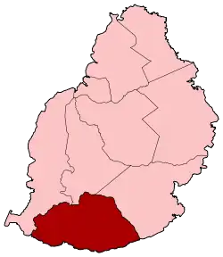 موقعیت ناحیه ساوانه در نقشه