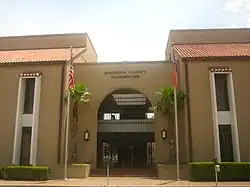 The Maverick County Courthouse in Eagle Pass