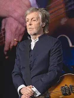 Paul McCartney smiling