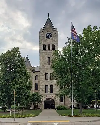 McPherson County Courthouse in مک‌فرسون، کانزاس