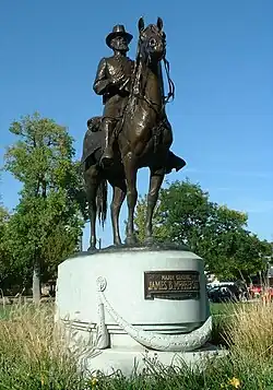 Sculpture of James B. McPherson, 2004