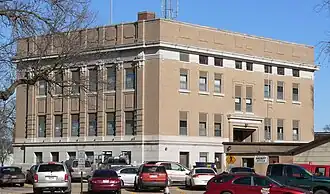 Merrick County courthouse in سنترال سیتی، نبراسکا