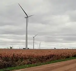 wind farm near Ubly