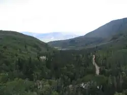 Heber Valley, looking toward Midway