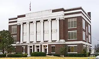 The Mitchell County Courthouse in Colorado City