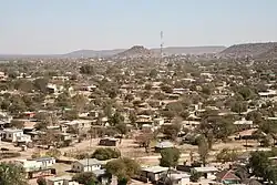 View of Mochudi in August 2007