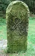 1754 سنگ مرز جنگل آلمان در سال ۱۷۵۴ راه اندازی شد. این یک انتهای خطی از ۶۵ سنگ مرزی بین جنگل ایالتی هانوفر و جنگل‌های مشترک روستاهای محلی را مشخص می‌کند. مرز به دستور جورج دوم بریتانیایی که در آن زمان منتخب هانوفر نیز بود مشخص شد.