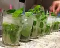 خط لیوانها موهیتو