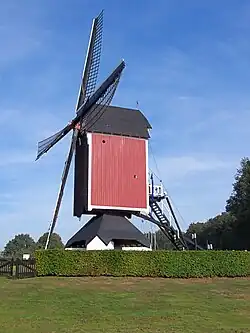 Monumental windmill in Someren