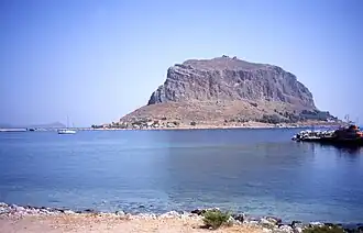 Monemvasia island