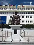 مجسمهٔ یکی از نخست‌وزیران مغولستان، «پِلجید گِندِن»