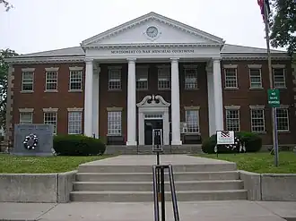 Montgomery County courthouse in Mount Sterling, Kentucky